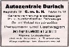 Autozentrale Durlach 1926