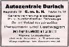 Autozentrale Durlach 1926