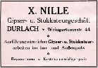 Gipser X. Nille 1926