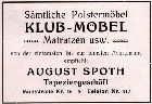 Polstermbel August Spoth 1926