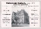 Volksbank Durlach 1926