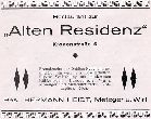 Wirtschaft Alte Residenz 1929