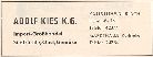 Grohandel Adolf Kies K.G. 1962