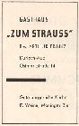 Wirtschaft Zum Strauss 1962 Wirtschaft Zum Strauss 1962