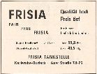 Tankstelle Frisia 1962