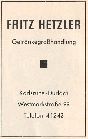 Getrnke Fritz Hetzler 1962
