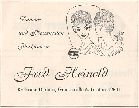 Friseur Fred Heinold 1962