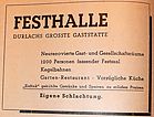 Wirtschaft Festhalle 1953