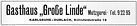 Wirtschaft Linde 1952