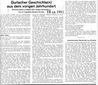 Durlacher Geschichten Engelbert Strobel