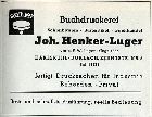 Buchdruckerei Joh. Henker-Luger 1951