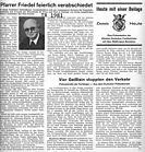 Pfarrer Otto Friedel Pfarrer Otto Friedel