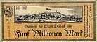 1923 - Fünf Millionen Mark 1923 - Fünf Millionen Mark