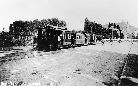 Dampfbahn Eisenbahnübergang Dampfbahn Eisenbahnübergang