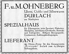 F. u. M. Ohneberg F. u. M. Ohneberg