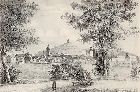 Ansicht Durlach 1842 Ansicht Durlach 1842