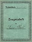 Zeugnisheft Zeugnisheft