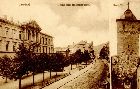 Durlach, Schule mit Hauptstrasse, Basler Tor Durlach, Schule mit Hauptstrasse, Basler Tor