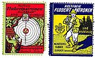 Briefverschlussmarken der Fa. Genschow Briefverschlussmarken der Fa. Genschow