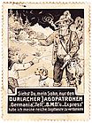 Briefverschlussmarke der Fa. Genschow Briefverschlussmarke der Fa. Genschow