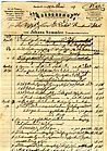 Rechnung Zimmerei Semmler, 1897 Rechnung Zimmerei Semmler, 1897