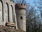 Sicherung der Mauer am Turmberg 2011 Sicherung der Mauer am Turmberg 2011