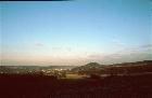 Blick auf den Hopfenberg, ca. 1975 Blick auf den Hopfenberg, ca. 1975