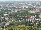 Blick auf Durlach und Aue Blick auf Durlach und Aue