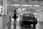 Neue Waschanlage in der Killisfeldstrasse, ca. 1989 Neue Waschanlage in der Killisfeldstrasse, ca. 1989