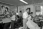Friseursalon Kiemle, ca. 1989 Friseursalon Kiemle, ca. 1989