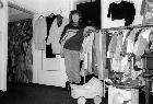 Second Hand Laden in der Mittelstrasse, ca. 1989