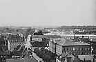 Durlach - Friedrichschule und Blick nach Westen 1955