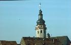 Rathaus und Kirche, ca, 1979 Rathaus und Kirche, ca, 1979