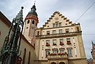 2009 - Rathaus und ev. Stadtkirche 2009 - Rathaus und ev. Stadtkirche