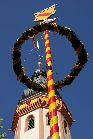 2009 - der Maibaum auf dem Saumarkt