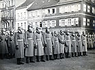 Militärparade Schloßplatz Nazi Militärparade Schloßplatz Nazi