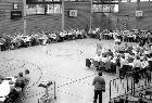 Veranstaltung in der Weiherhalle, 1989 Veranstaltung in der Weiherhalle, 1989