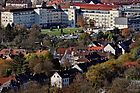 2015 - Blick vom Turm ber die Grten auf die Raumfabrik