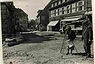 Baumanahme in der Pfinztalstrae beim alten Wasserwerk