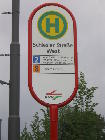 Straßenbahnlinie nach Wolfartsweier 2004 Straßenbahnlinie nach Wolfartsweier 2004