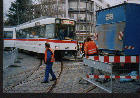 2004 - Straßenbahnlinie nach Wolfartsweier 2004 - Straßenbahnlinie nach Wolfartsweier