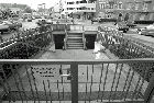 Unterführung unter der Endstation, 1988 Unterführung unter der Endstation, 1988