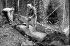 priv. Grabungen im Weiherhof, ca. 1989 priv. Grabungen im Weiherhof, ca. 1989