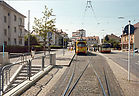 Endhaltestelle Straßenbahn Endhaltestelle Straßenbahn