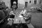 Im Hof der Polizei in der Amthausstrasse, ca. 1989 Im Hof der Polizei in der Amthausstrasse, ca. 1989