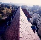 Blick von der Karlsburg, ca. 1981 Blick von der Karlsburg, ca. 1981