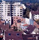 Blick von der Karlsburg, ca. 1985 Blick von der Karlsburg, ca. 1985