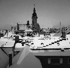 Blick ber die Dcher der Altstadt, ca. 1980