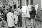 1989 - Brgerprotest gegen den geplanten Gefngnisabbruch