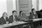 Öffentliche Abrissdiskussion in der Karlsburg, ca. 1989 Öffentliche Abrissdiskussion in der Karlsburg, ca. 1989